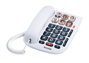 Alcatel TMAX 10 vezetékes telefon fehér